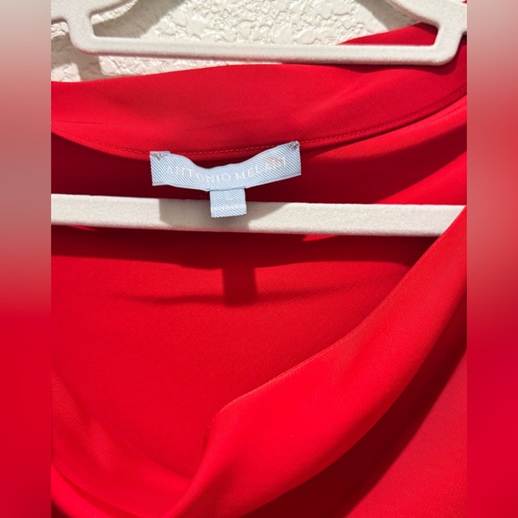 Red Antonio Melani Top - Picture 2 of 5